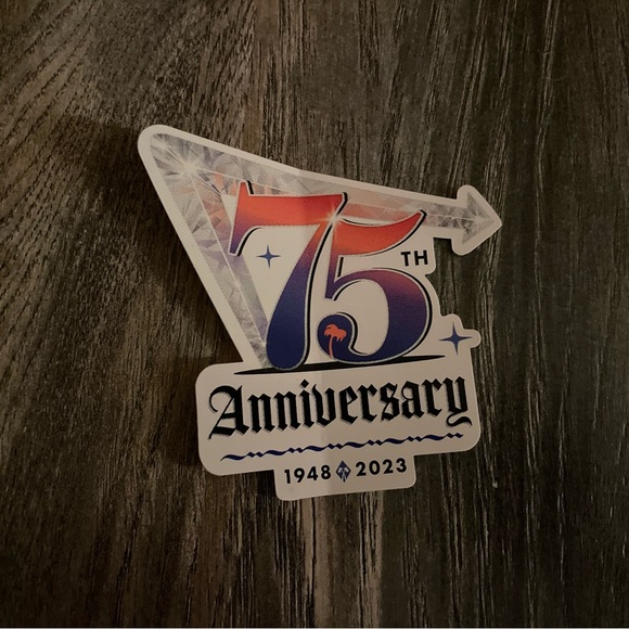 In N Out Burger Sticker 75th Anniversary Decal Car Bumper 2023 - Picture 1 of 1